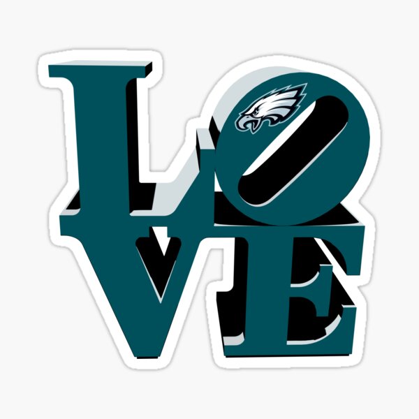 Item preview, LOVE Eagles Logo designed and sold by Happie Kids.