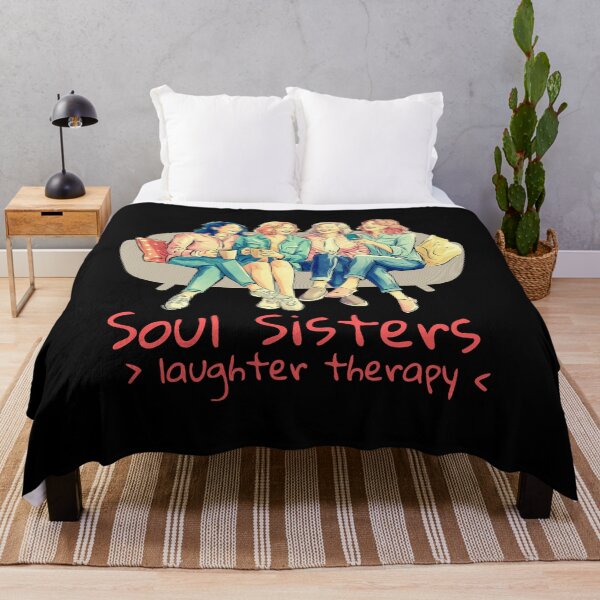 Item preview, Soul Sisters – Laughter Therapy Friendship & Fun designed and sold by Ela-graphicwiz.