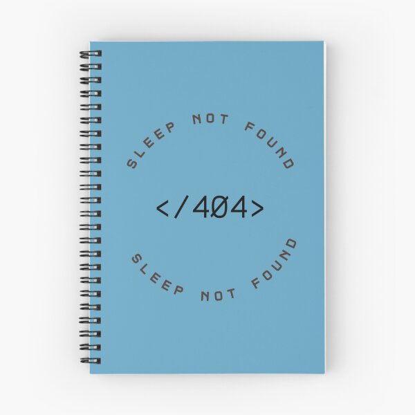 Item preview, 404 Sleep Not Found designed and sold by JaegerZA.