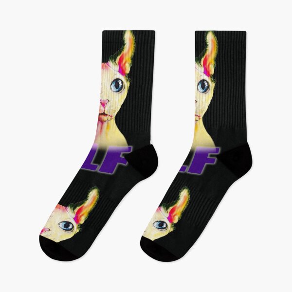 Item preview, Painting of a beautiful sphynx elf cat    designed and sold by SphynxThings.