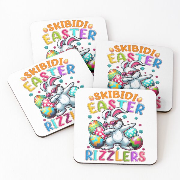 Item preview, Funny Skibidi Easter Rizzlers Bunny Dabbing Sigma Gen Alpha Y2k  designed and sold by Artifyo.