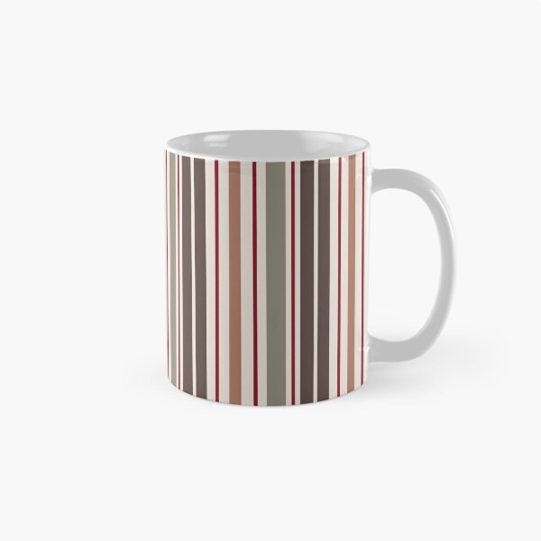 Item preview, Coffee Shop Stripes designed and sold by Quick Brown Fox Canada.