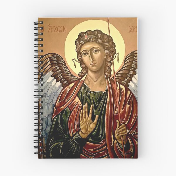 Item preview, The Archangel Gabriel by Olga Bileski designed and sold by ikon-olga.