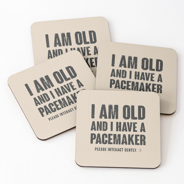Item preview, Old and Pacemaker | Elder Love | Funny Concept designed and sold by monkeybusiness.pt.