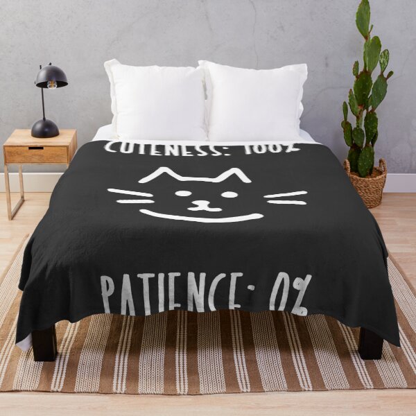 Item preview, cuteness 100%, patience 0% designed and sold by momspaghetti-.