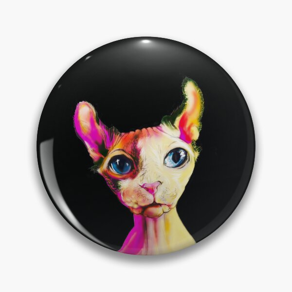Item preview, Painting of a beautiful sphynx elf cat    designed and sold by SphynxThings.