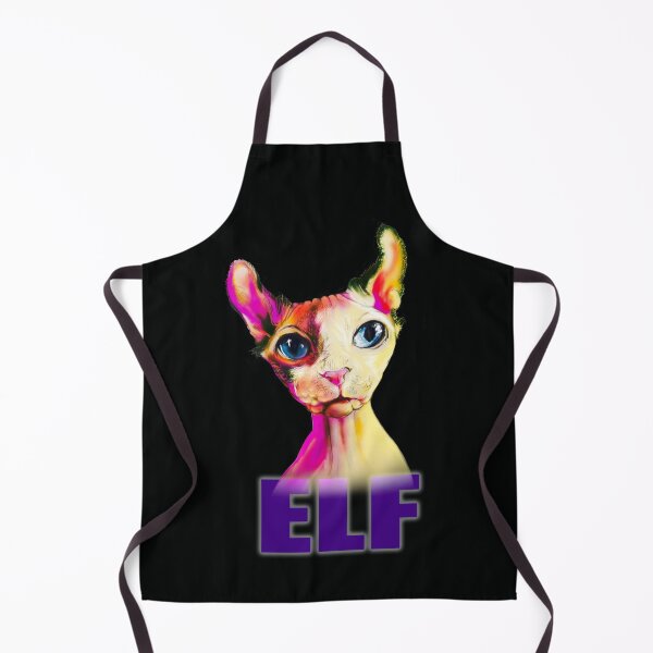 Item preview, Painting of a beautiful sphynx elf cat    designed and sold by SphynxThings.