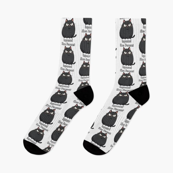 Item preview, Zero Purrcent Impressed - Chonky Cat designed and sold by CrownedCanvas.