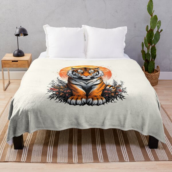 Artikelvorschau, Krafttier Tiger – Kraft, Mut und Entschlossenheit entworfen und verkauft von Jollys-ArtShop.