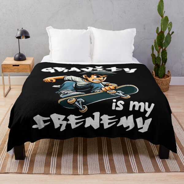 Item preview, GRAVITY IS MY FRENEMY - SKATEBOARDING GIFT designed and sold by KEF Custom.