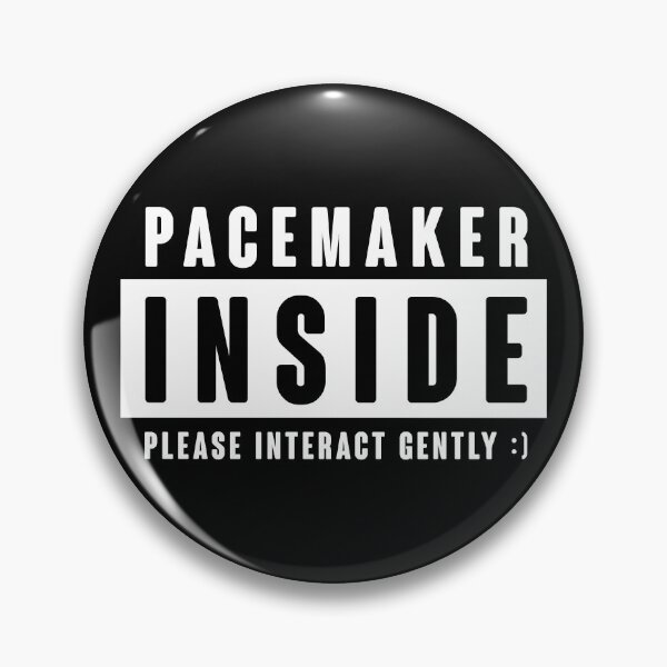 Item preview, Pacemaker Inside | Elder Love | Funny Concept designed and sold by monkeybusiness.pt.