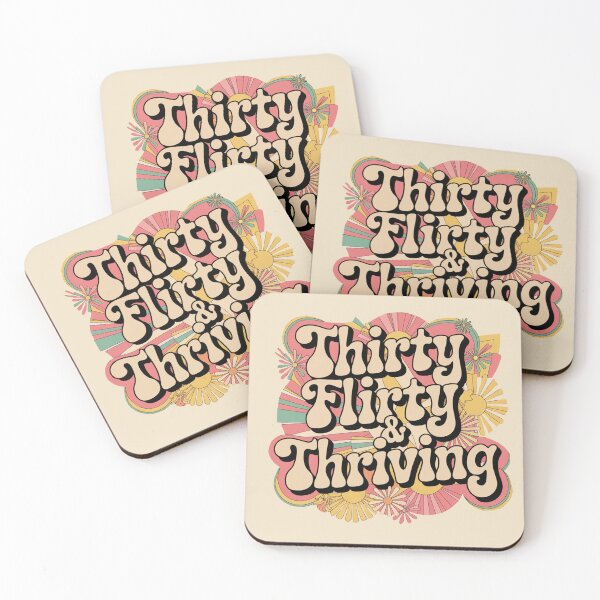 Item preview, thirty flirty and thriving designed and sold by aluap106.