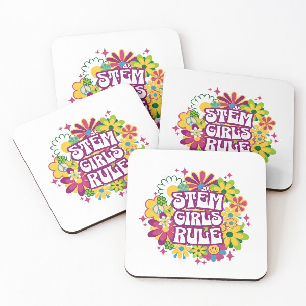 Item preview, STEM Girls Rule | Girls In STEM | STEM Girls | Science For Girls | Future Girl Scientist | Smart Girl Scientist designed and sold by jadedscientist.