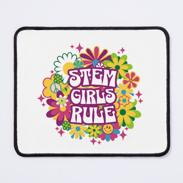Item preview, STEM Girls Rule | Girls In STEM | STEM Girls | Science For Girls | Future Girl Scientist | Smart Girl Scientist designed and sold by jadedscientist.