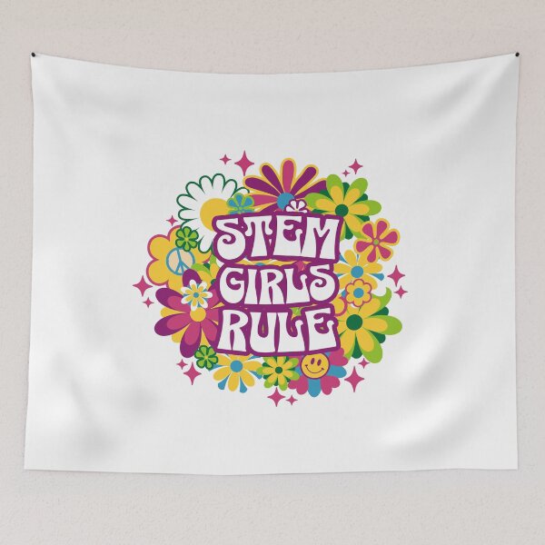 Item preview, STEM Girls Rule | Girls In STEM | STEM Girls | Science For Girls | Future Girl Scientist | Smart Girl Scientist designed and sold by jadedscientist.