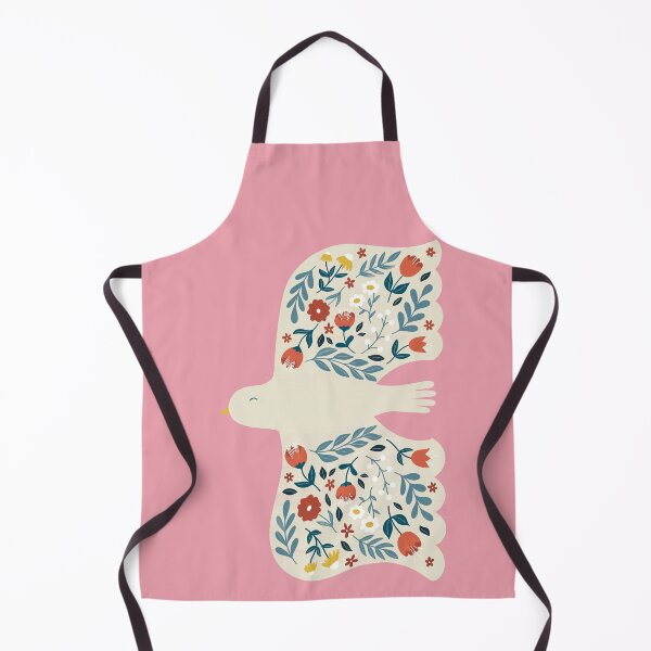 Item preview, Folk Floral Bird designed and sold by JennyPrintsUK.