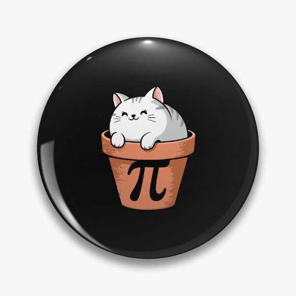 Item preview, Kitten Pot Pi Funny science and Math Day Gift  designed and sold by marfanna.