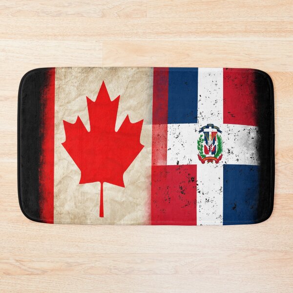 Item preview, Diseño de ropa de orgullo con la bandera de Canadá y la bandera de la República Dominicana. Dominicanos designed and sold by LovelyHappyGift.