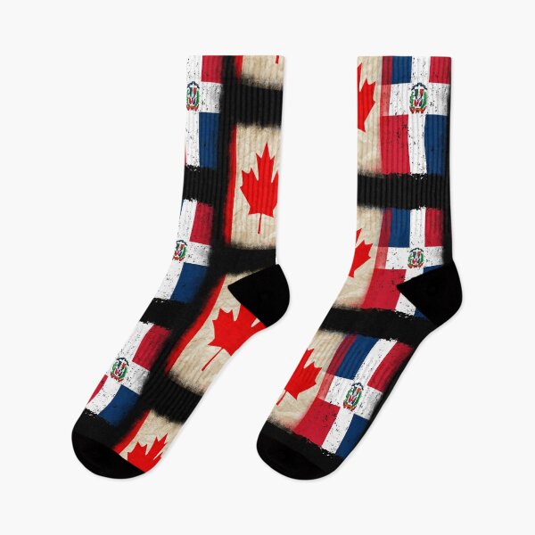 Item preview, Canadian Flag and Dominican Republic flag Pride Wear Design. Dominicanos designed and sold by LovelyHappyGift.