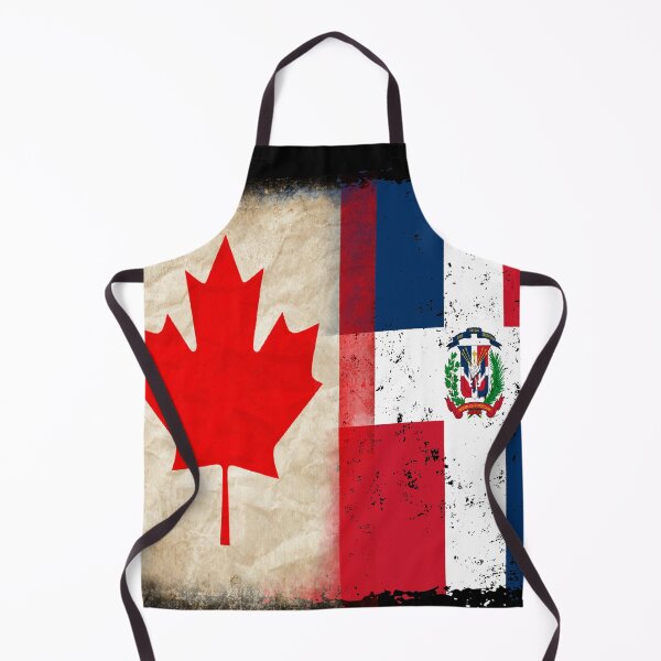Item preview, Diseño de ropa de orgullo con la bandera de Canadá y la bandera de la República Dominicana. Dominicanos designed and sold by LovelyHappyGift.