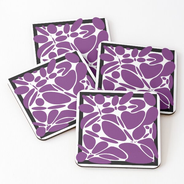 Item preview, Purple Blobs designed and sold by OddDuckCreation.