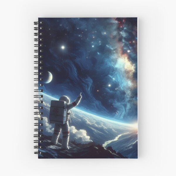 Item preview, Astronaut in a Cosmic Dreamscape designed and sold by BrightNook.