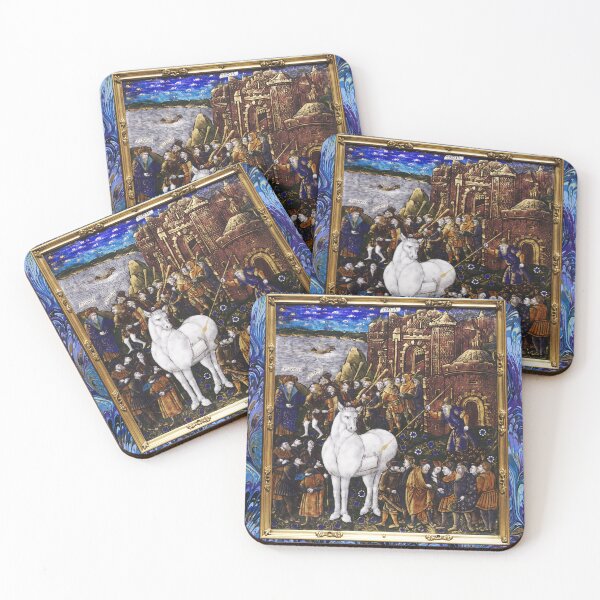 Item preview, The Trojan Horse from the Aeneid ,Renaissance Plaque designed and sold by BulganLumini.