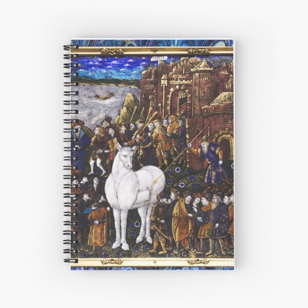 Aperçu de l'œuvre Le cheval de Troie de l'Enéide, plaque de la Renaissance créée et vendue par BulganLumini.