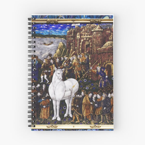 Item preview, The Trojan Horse from the Aeneid ,Renaissance Plaque designed and sold by BulganLumini.