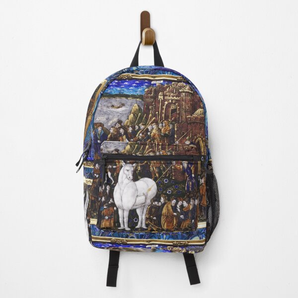 Item preview, The Trojan Horse from the Aeneid ,Renaissance Plaque designed and sold by BulganLumini.