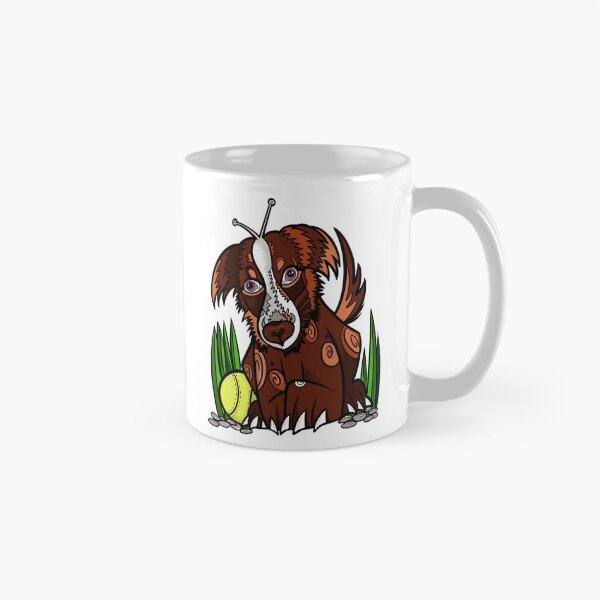 Item preview, Playful Robot Mini Australian Shepherd Dog designed and sold by DanielleJScott.com.
