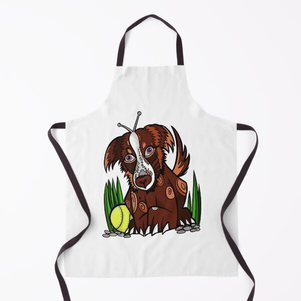 Item preview, Playful Robot Mini Australian Shepherd Dog designed and sold by DanielleJScott.com.