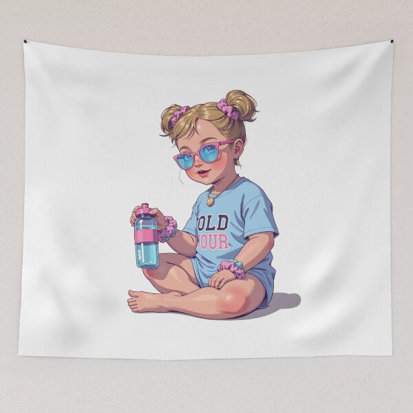 Item preview, Baby Girl in VSCO GIRL fashion designed and sold by FortuneWildCat.