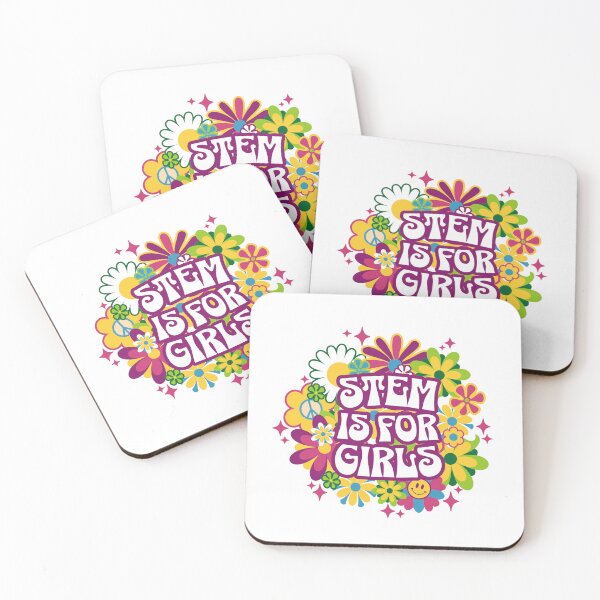 Item preview, STEM Is For Girls | Girls In STEM | STEM Girls | Science For Girls | Future Girl Scientist | Smart Girl Scientist designed and sold by jadedscientist.