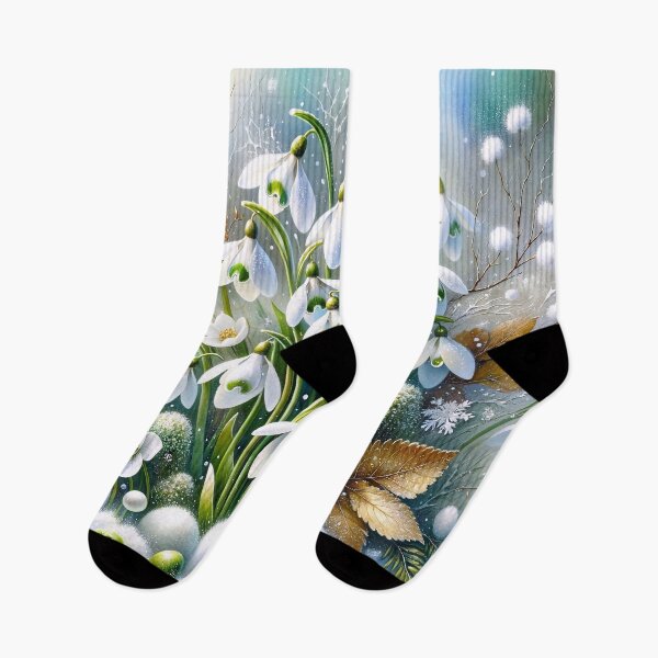 Item preview, Spring Promise Snowdrops designed and sold by M-Y-A-R-T-.