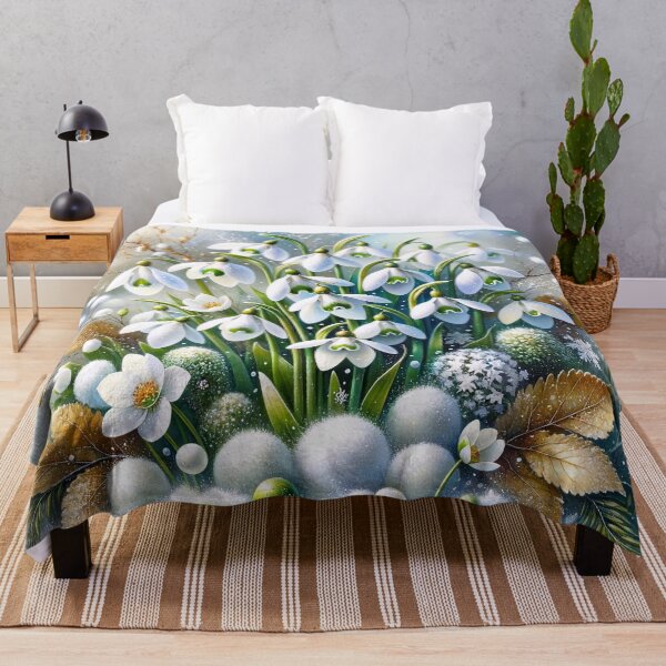 Item preview, Spring Promise Snowdrops designed and sold by M-Y-A-R-T-.