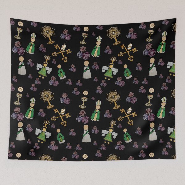 Item preview, Catholic Life - Black designed and sold by Snowroseblossom.
