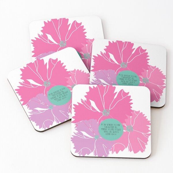 Item preview, floral luke 12:34 designed and sold by ehitsheath.