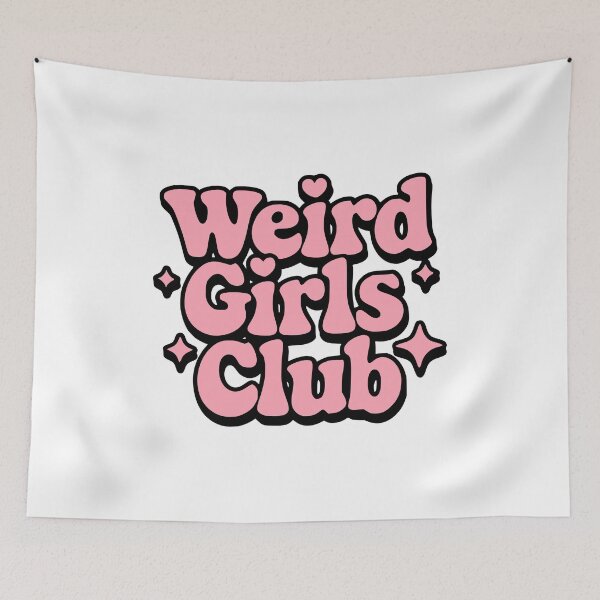 Item preview, Weird Girls Club! Pink Girlie designed and sold by PMCreative.