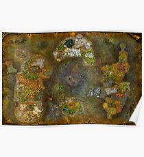 WoW Map Poster
