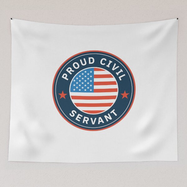 Item preview, Proud Civil Servant Support Federal Workers  designed and sold by The Junto Shop.