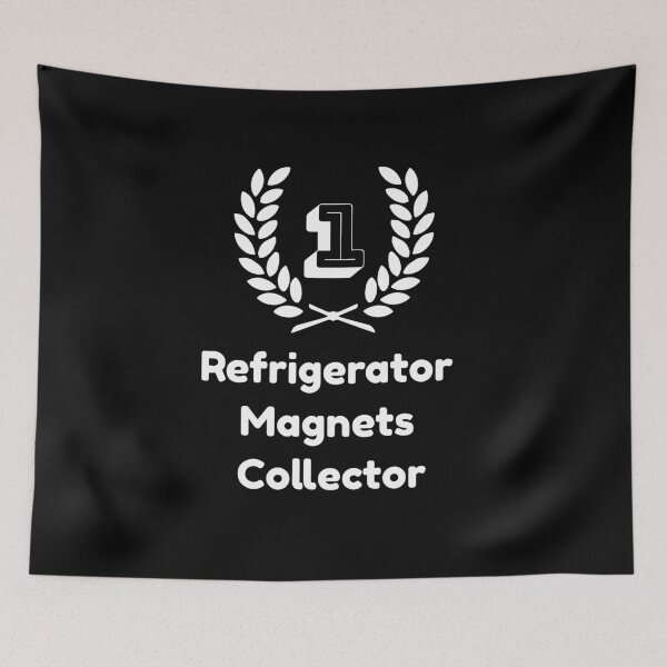 Item preview, Number 1 Refrigerator Magnets Collector white designed and sold by we1000.