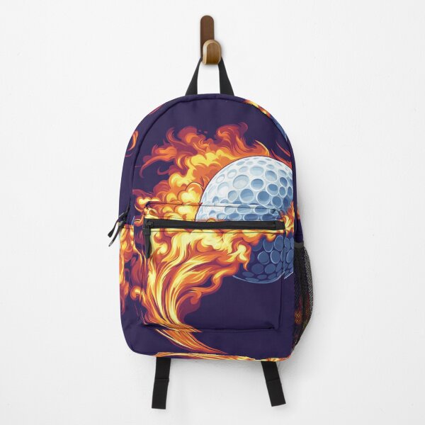 Item preview, Fiery Golf Ball: Dynamic Flame Design designed and sold by Desireehaz.