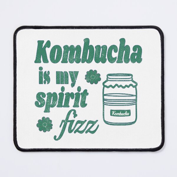 Item preview, Kombucha is my spirit fizz - green designed and sold by Line2Rhyme.