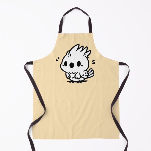Item preview, Adorable Hand-Drawn Cockatoo Baby Illustration – Minimalist and Playful Bird Design designed and sold by happyartworks.