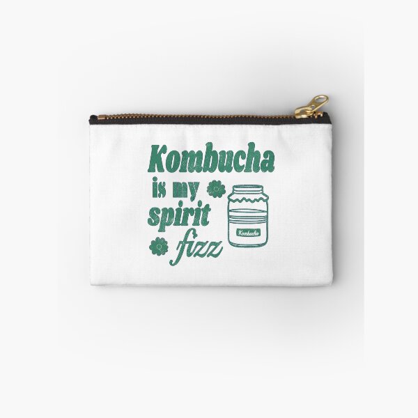 Item preview, Kombucha is my spirit fizz - green designed and sold by Line2Rhyme.
