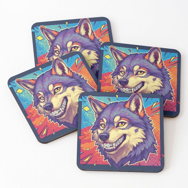 Item preview, Wolf braces humored 4 designed and sold by APOLLO TWENTY ONE.