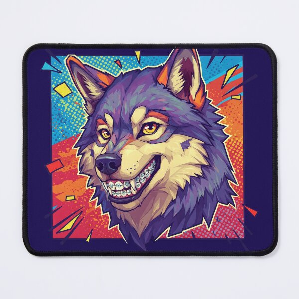 Item preview, Wolf braces humored 4 designed and sold by APOLLO TWENTY ONE.