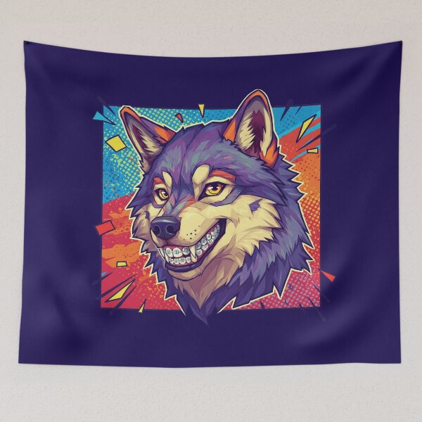 Item preview, Wolf braces humored 4 designed and sold by APOLLO TWENTY ONE.