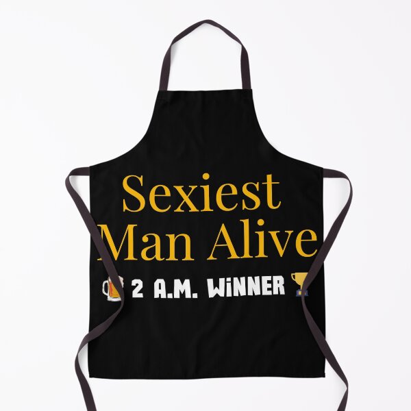 Item preview, Sexiest Man Alive - 2 A.M. Winner - White Text Version designed and sold by BeWilDesigns.